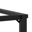 bordben til sofabord 70x60x43 cm O-stel stål