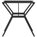 bordben til spisebord 70x70x73 cm Y-stel stål