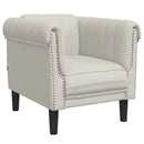 sofasæt 3 dele velour cremefarvet