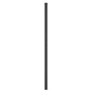 udskiftningsgavl 90 cm metal sort