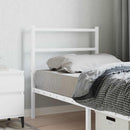 udskiftningsgavl 75 cm metal hvid