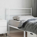 udskiftningsgavl 100 cm metal hvid