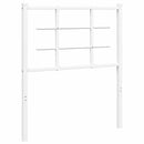 udskiftningsgavl 75 cm metal hvid
