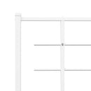 udskiftningsgavl 100 cm metal hvid