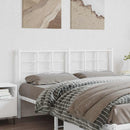 udskiftningsgavl 150 cm metal hvid