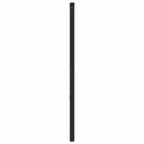 udskiftningsgavl 193 cm metal sort