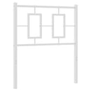 udskiftningsgavl 80 cm metal hvid