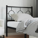 udskiftningsgavl 90 cm metal sort