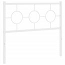 udskiftningsgavl 100 cm metal hvid