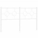 udskiftningsgavl 160 cm metal hvid