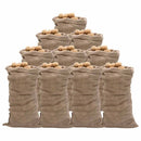 jutesække 10 stk. 65x135 cm 100 % jute 220 g/m2