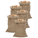 jutesække 5 stk. 60x105 cm 100 % jute 340 g/m2