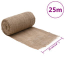 juterulle 0,25x25 m 200 gsm 100 % jute
