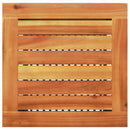 havebord 40x40x42 cm polyrattan og akacietræ sort
