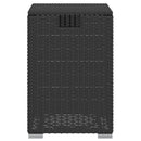 gasflaskeskjuler 40x40x60 cm polyrattan sort