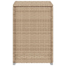 gasflaskeskjuler 40x40x60 cm polyrattan beige