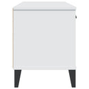 skobænk VIKEN 106x35x45 cm konstrueret træ hvid