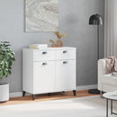 skænk VIKEN 80x40x80 cm konstrueret træ hvid