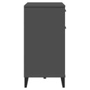 skænk VIKEN 80x40x80 cm konstrueret træ antracitgrå
