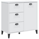 skænk VIKEN 80x40x80 cm konstrueret træ hvid