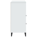 bogskab VIKEN 80x40x90 cm konstrueret træ hvid