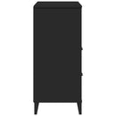 bogskab VIKEN 80x40x90 cm konstrueret træ sort