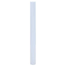 vinduesfolie 45x1000 cm statisk PVC matteret hvid
