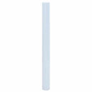 vinduesfolie 90x500 cm statisk PVC matteret hvid