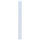 vinduesfolie 90x1000 cm statisk PVC matteret hvid