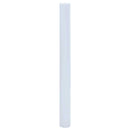 vinduesfolie 90x2000 cm statisk PVC matteret hvid