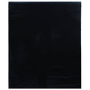 vinduesfolie 45x2000 cm statisk PVC matteret sort