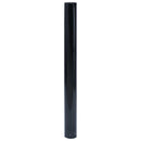 vinduesfolie 60x500 cm statisk PVC matteret sort