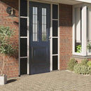vinduesfolie 90x500 cm statisk PVC matteret sort