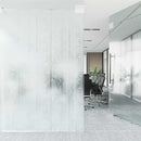 vinduesfolie 90x500 cm PVC bambusmønster matteret