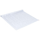 vinduesfolie 90x500 cm PVC bambusmønster matteret