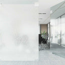vinduesfolie 45x500 cm PVC stjernemønster matteret