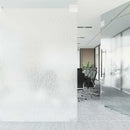 vinduesfolie 60x500 cm PVC stjernemønster matteret