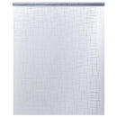vinduesfolie 90x500 cm PVC stjernemønster matteret