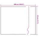 vinduesfolie 45x500 cm PVC stribet matteret