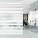 vinduesfolie 60x500 cm PVC stribet matteret