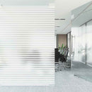 vinduesfolie 90x500 cm stribet PVC matteret