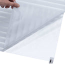 Vinduesfolie 90x500 cm stribet PVC matteret
