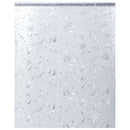 vinduesfolie 90x500 cm blomstermønster PVC matteret