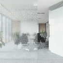 vinduesfolie 60x2000 cm PVC 3D-regnbuemønster matteret