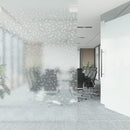 vinduesfolie 90x2000 cm PVC 3D-regnbuemønster matteret