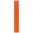 bogreol/rumdeler 100x30x199,5 cm massivt fyrretræ
