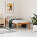 seniorseng 90x190 cm massivt fyrretræ gyldenbrun