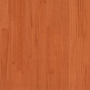 seniorseng 140x190 cm massivt fyrretræ gyldenbrun