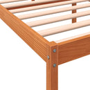 seniorseng 90x200 cm massivt fyrretræ gyldenbrun