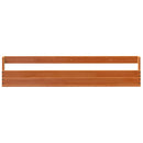 skohylder til væg 2 stk. 110x8,5x23,5 cm massivt fyrretræ